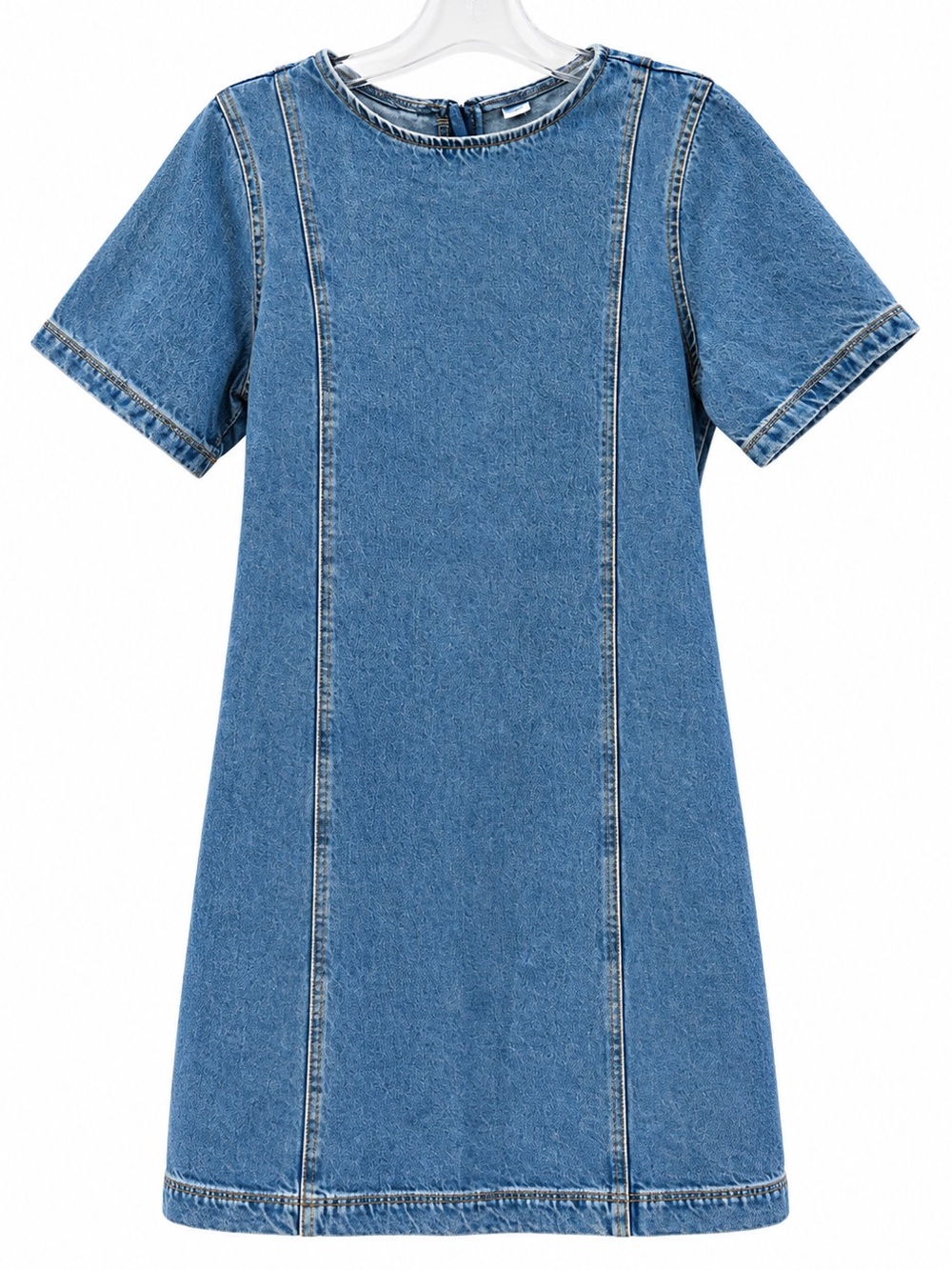 Classic Blue Denim shift dress